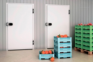 Распашные холодильные двери коммерческой серии Ирбис